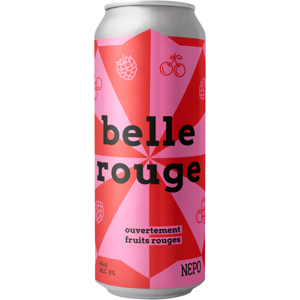 Belle Rouge · canette officielle NEPO